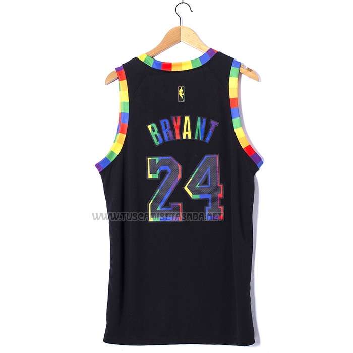 Camiseta Kobe Bryant NO 24 Los Angeles Lakers Fashion Royalty 2022-23 Negro